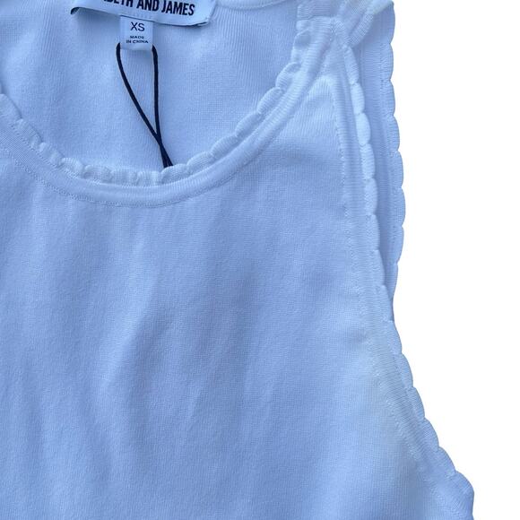 Elizabeth and James Capri Cutout Stretch Bodycon Dress in White - Size XS - Picture 7 of 13